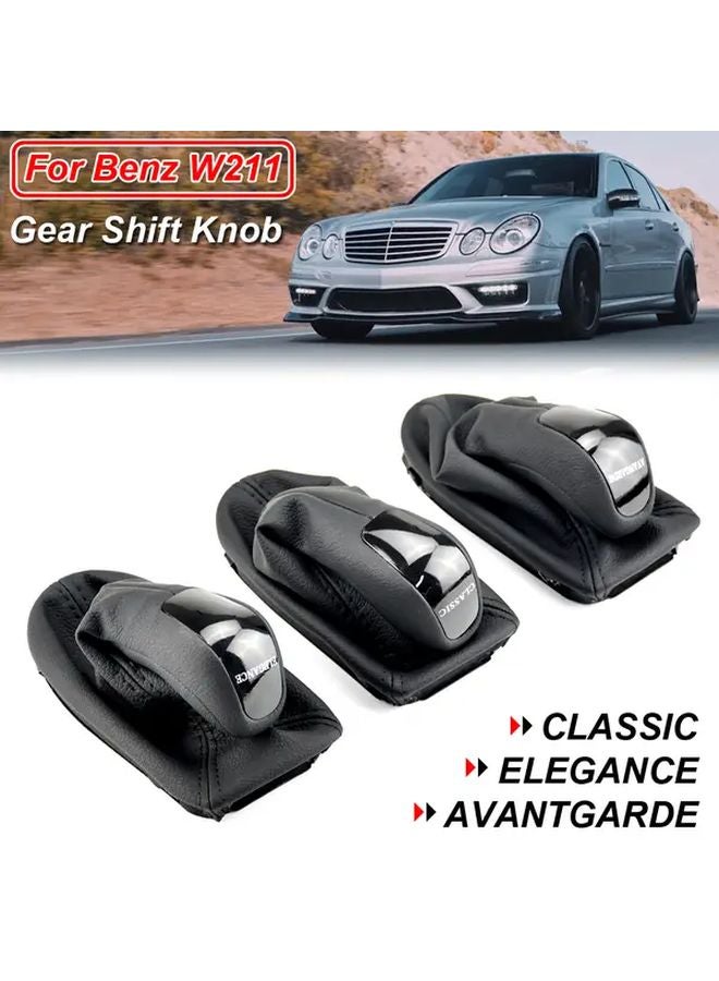 Avantgarde Automatic Gear Shift Knob Cover For Mercedes Benz W211 Premium Interior Upgrade - Image 3